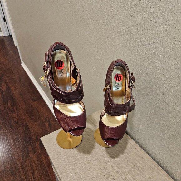 MICHAEL KORS WOMEN'S PLATFORM SIZE 10 - Picture 1 of 4